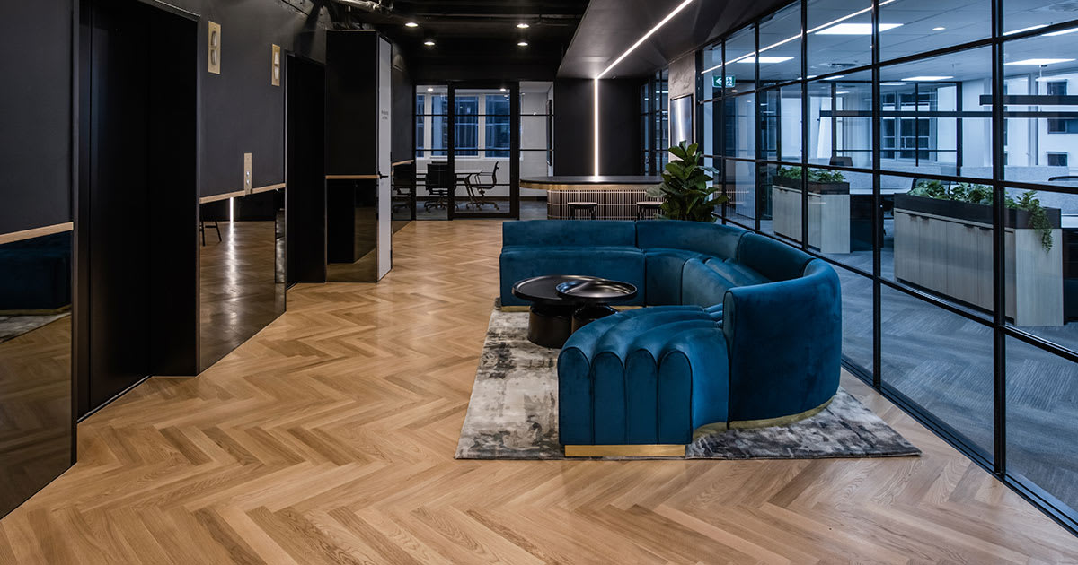 hardwood floors for office